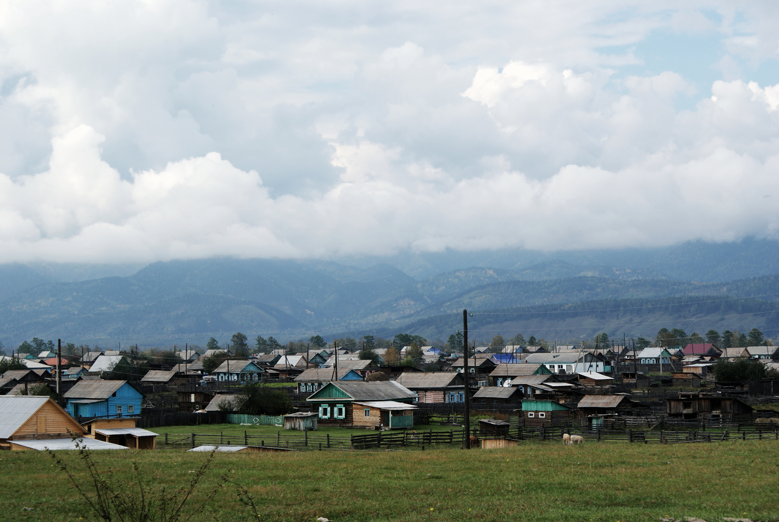 Clouds above the mountains. - My, Arshan, The mountains, beauty, The photo