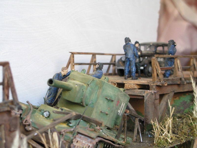 Didn't calculate - Modeling, The Great Patriotic War, Longpost, Diorama