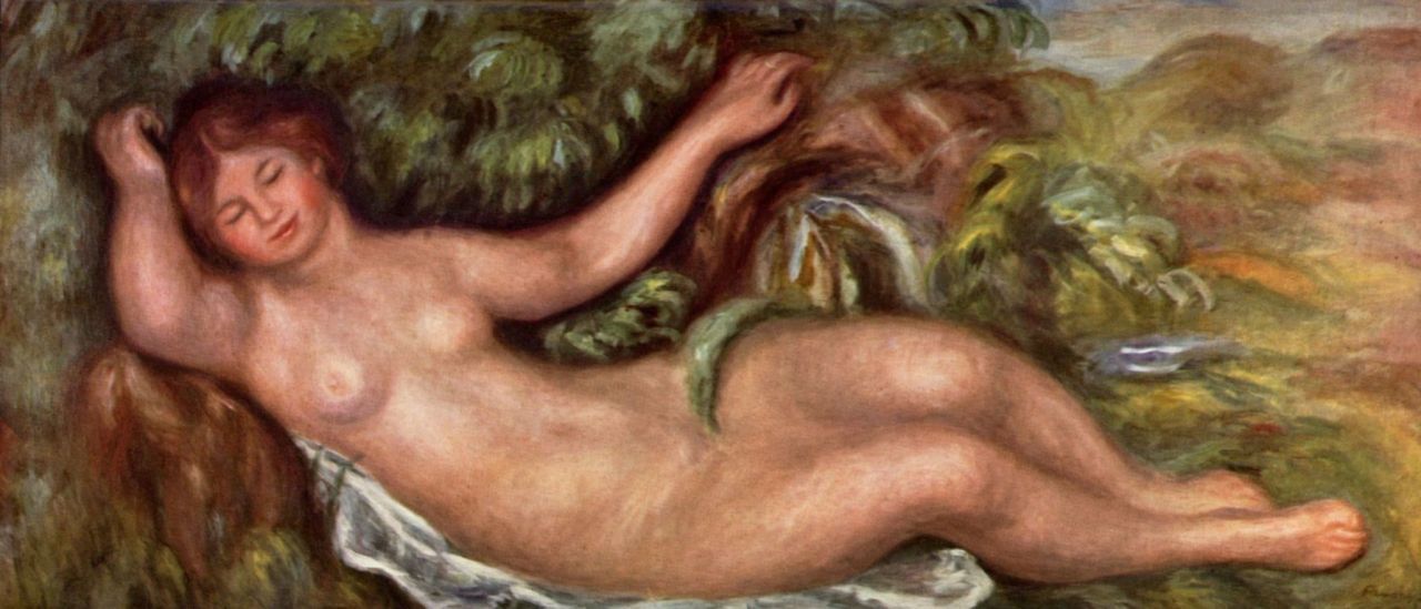Nude painting: Pierre-Auguste Renoir - Renoir, Painting, Painting, A selection, Erotic, Longpost