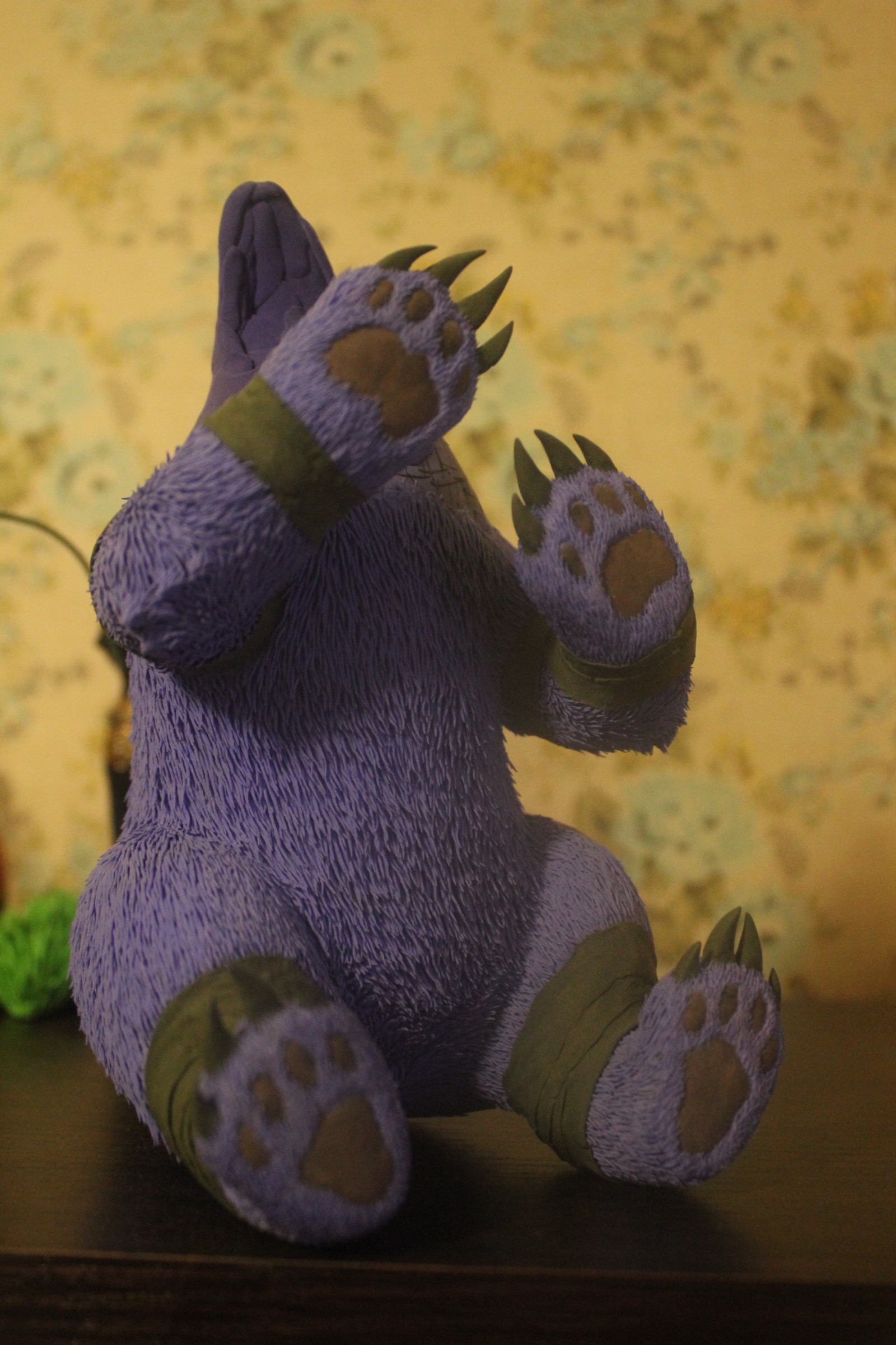 Guardian Druid (Claws of Ursoc skin) - My, Druid, Wow, World of warcraft, Figurine, Handmade, Bear, Warcraft, Longpost, Figurines, The Bears