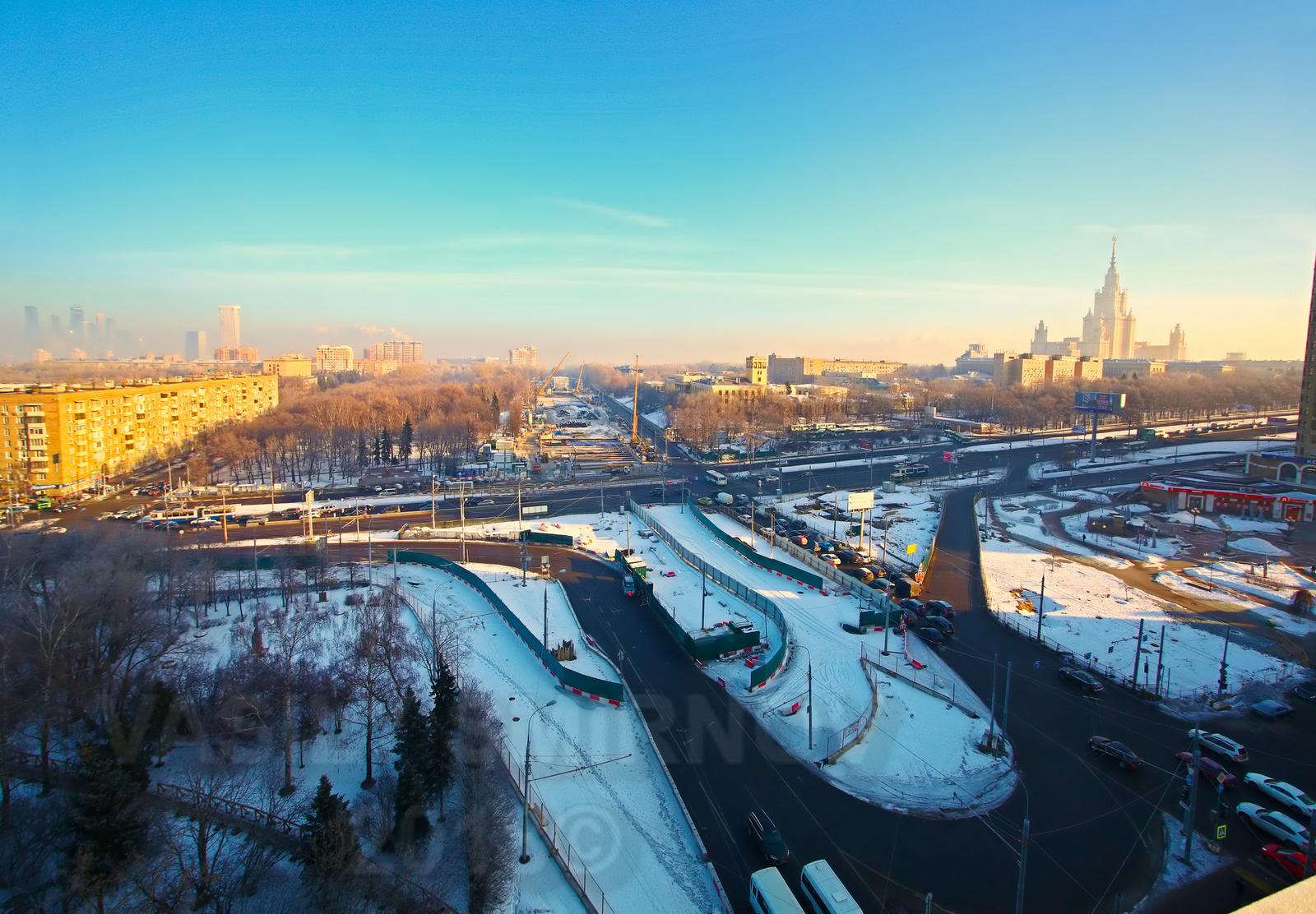 Строительство станции метро Ломоносовский пр-т (Москва) - Моё, Метро, Ломоносовский проспект, Строительство, Длиннопост