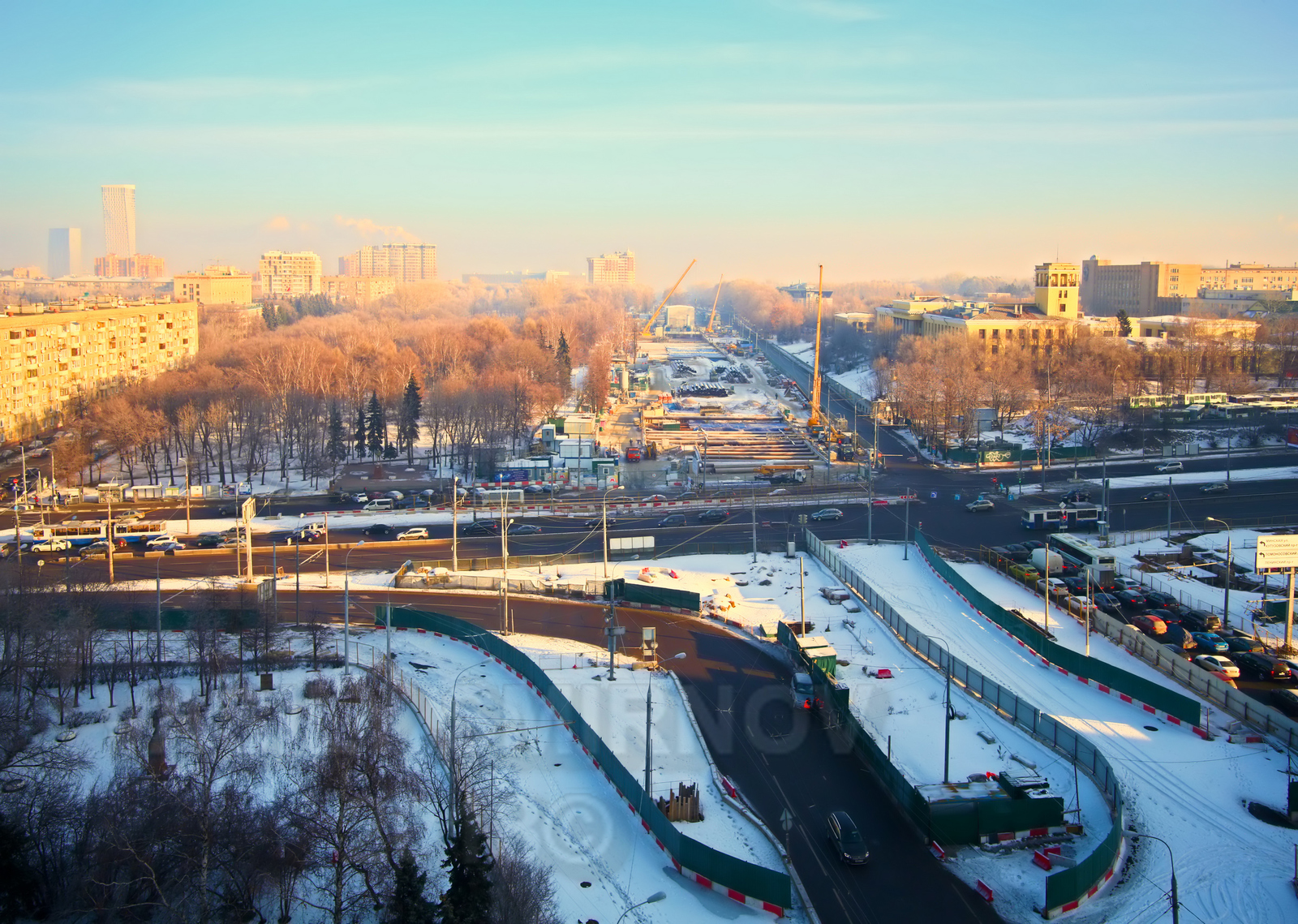 Строительство станции метро Ломоносовский пр-т (Москва) - Моё, Метро, Ломоносовский проспект, Строительство, Длиннопост