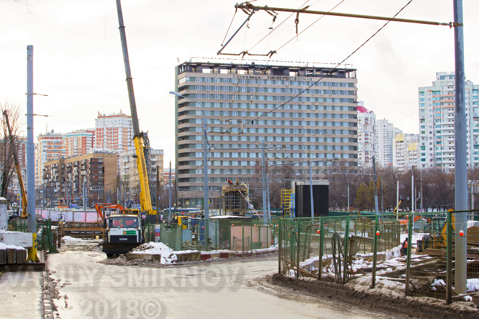 Строительство станции метро Ломоносовский пр-т (Москва) - Моё, Метро, Ломоносовский проспект, Строительство, Длиннопост