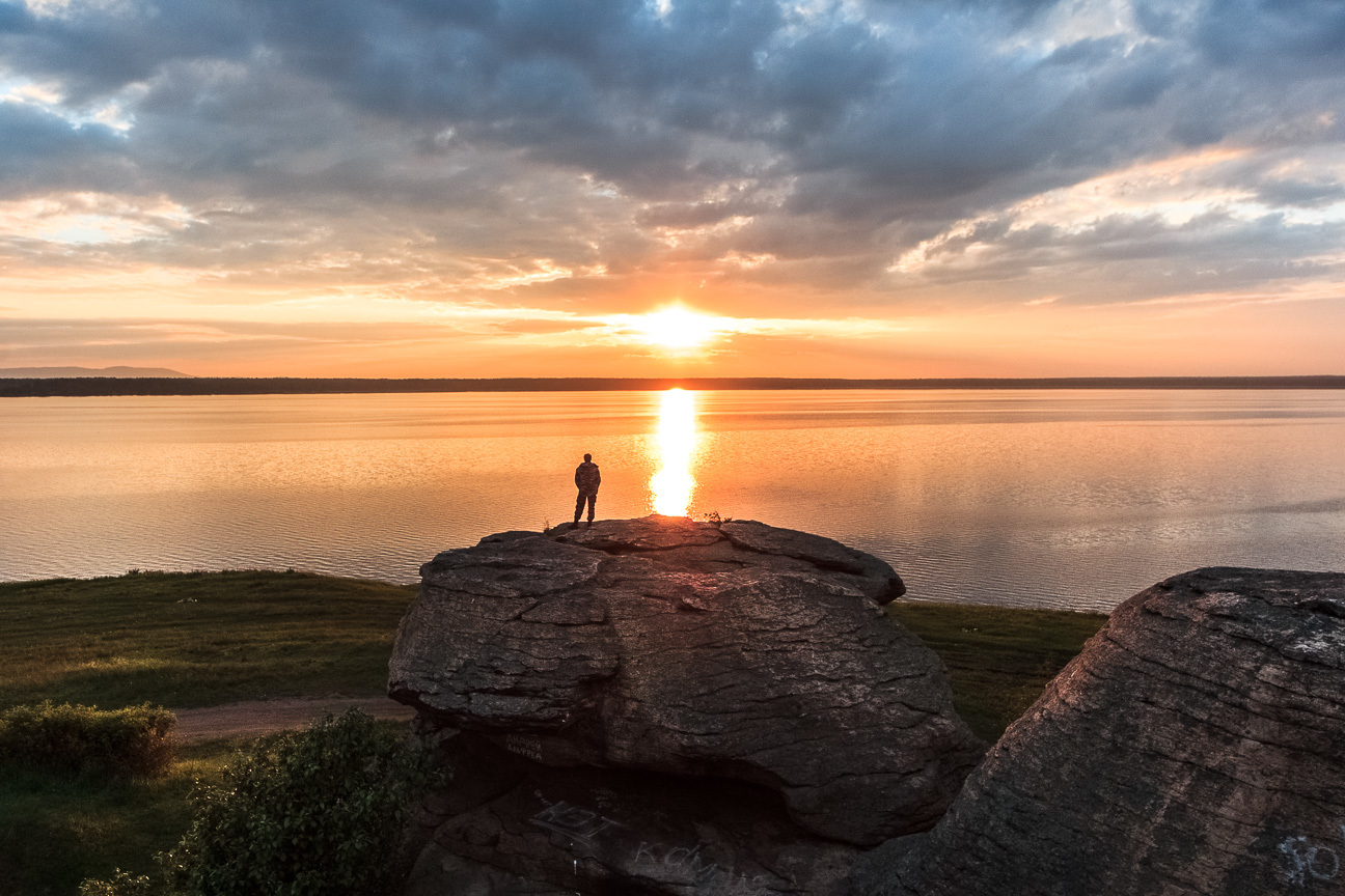 Allaki. Perhaps the best sunsets in the Urals! - My, Ural, Sunset, Chelyabinsk region, Longpost