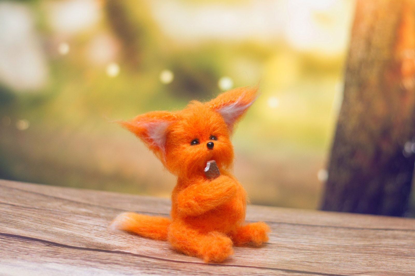 Knitted fox - My, Needlework without process, Fox, Amigurumi, Crochet, Longpost, Friday tag is mine