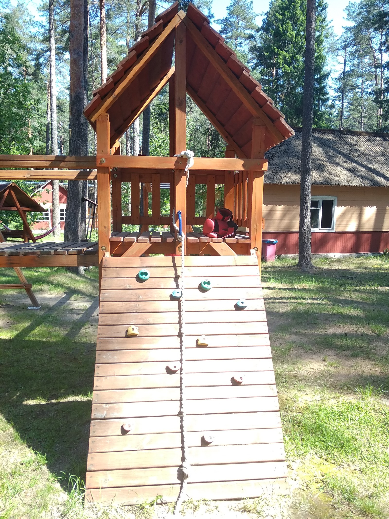 Playground - My, Tree, With your own hands, Longpost, Playground