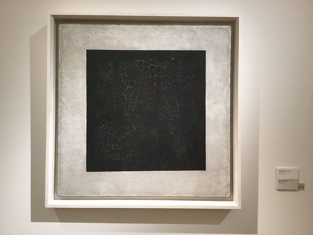 Black square. - My, Black square, Tretyakov Gallery, Prose, Small prose, Story, Gelendvagen, Kazimir Malevich, Longpost