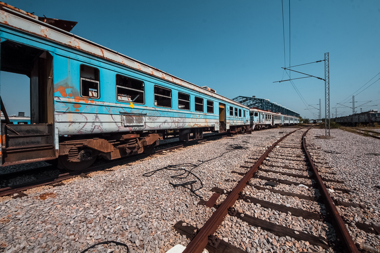 Rotten Express Overgrown station with abandoned trains! - My, A train, Railway, Urbanphoto, Zabugornyurban, Longpost