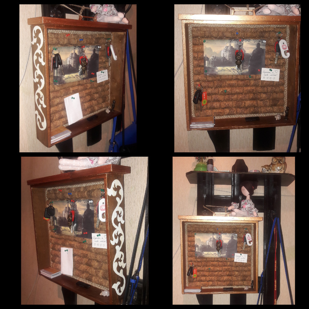 Note board, cheap and cheerful.) - My, crazy hands, , Crafts, Needlework without process, It Was-It Was, Longpost