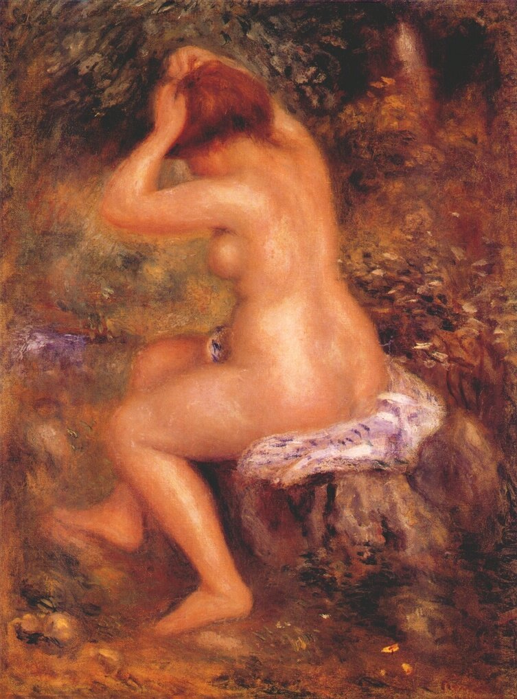 Nude in painting: Pierre-Auguste Renoir, part 2 - NSFW, Painting, Painting, A selection, Renoir, Longpost, Nudity