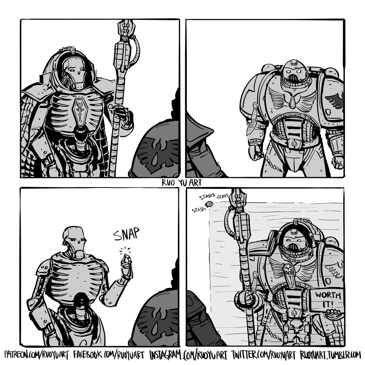 Typical Blood Ravens - Warhammer 40k, Necrons, Blood ravens, Comics, Wh humor