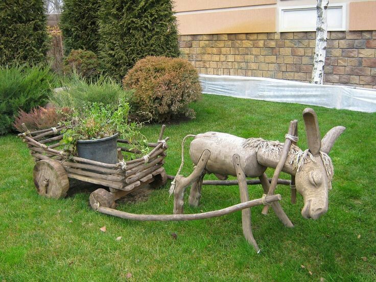 This is your dacha and you are the main sculptor on it - Pinterest, Dacha, Sculpture, Section, Stump, Longpost, Sawing wood