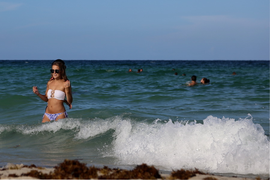 Miami Beach - USA, Ocean, Town, Beach, Miami Beach, Longpost