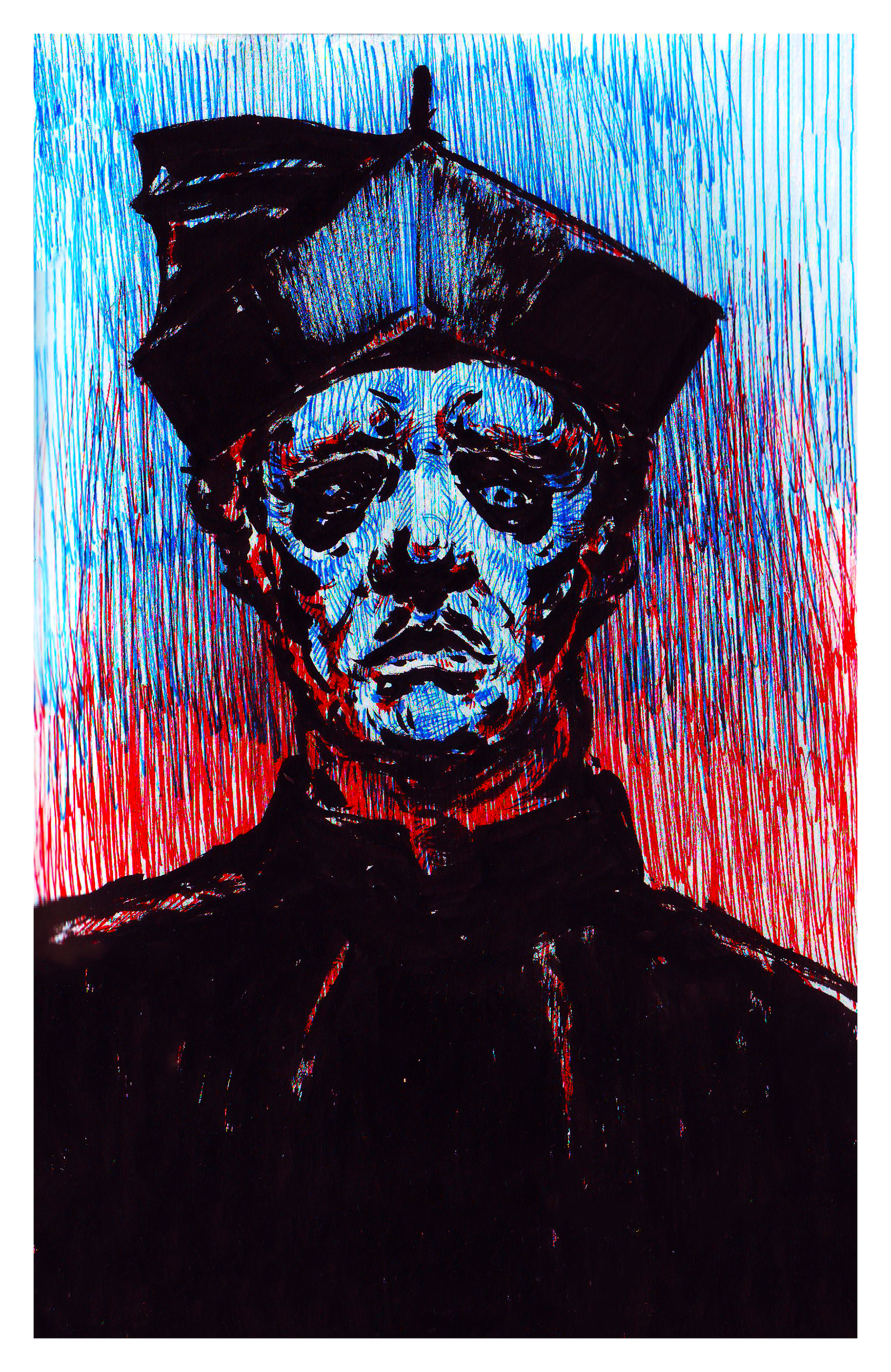 Cardinal Copia. Ghost B.C. - My, Ghost BC, Rock, Metal, Drawing, Sketch, Pen drawing, Longpost, Musical group, Musicians