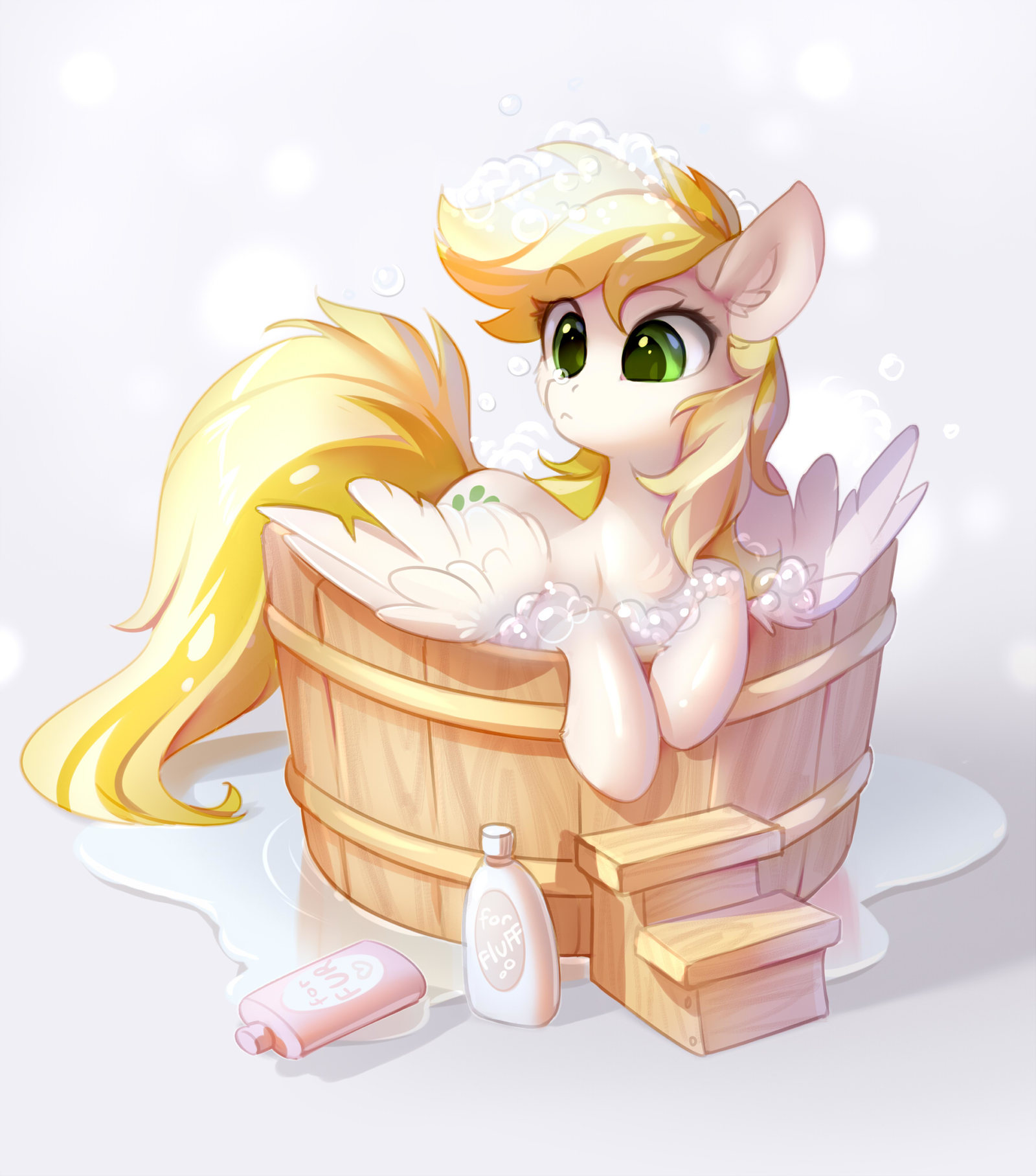 bubble bath - My little pony, PonyArt, Original character, Tomatocoup, Art