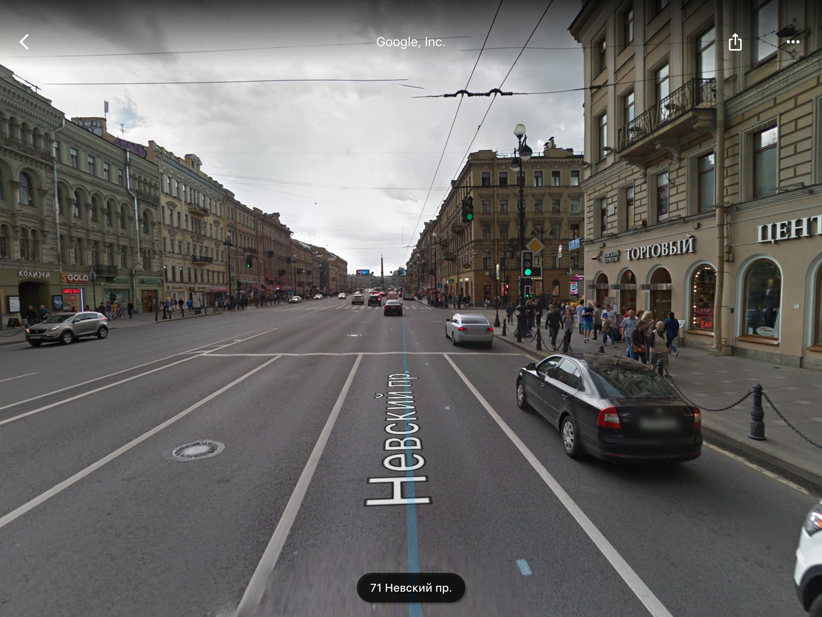 About Iskanderova on Nevsky. - My, Auto, A pedestrian, Road accident, Video, Longpost