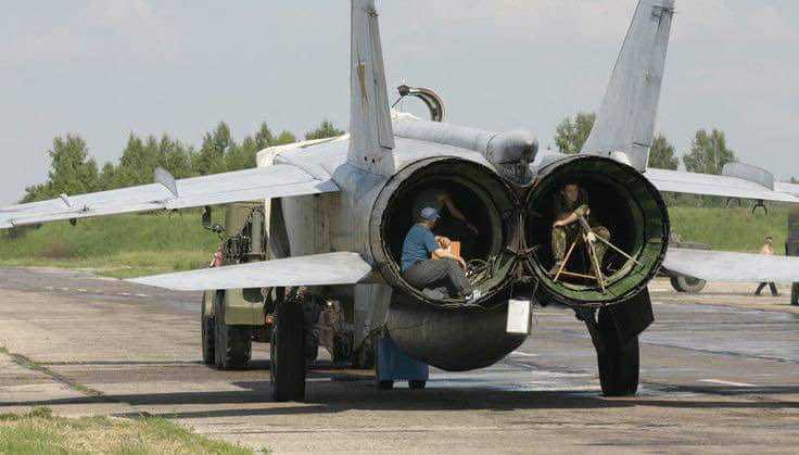 Great job. - Airplane, Work, Mechanic, MiG-31