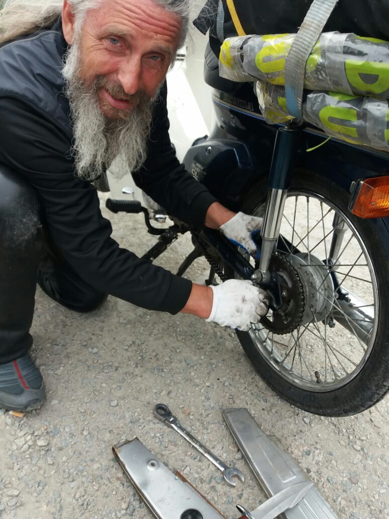 Travelers #2 Khabarovsk - Moto, Travel across Russia, Beard, Moped, Longpost