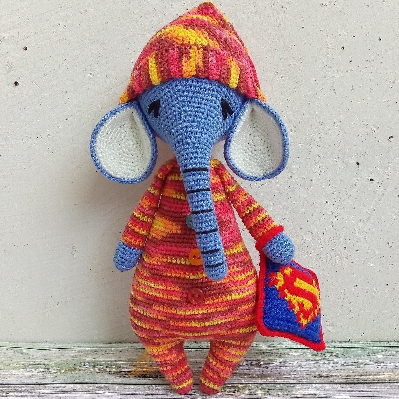 Elephants all around.. - My, Toys, Handmade, , Straight arms, Elephants, Longpost, Tag