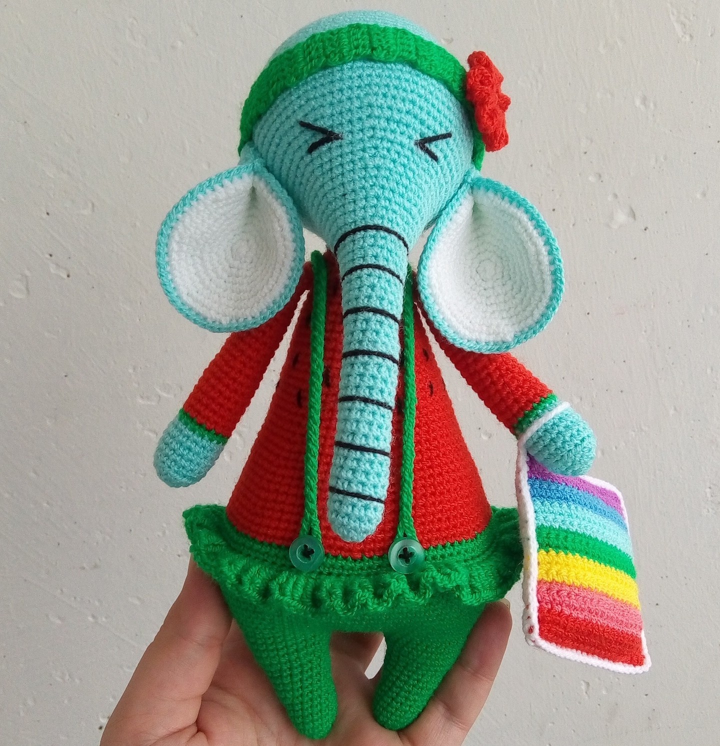 Elephants all around.. - My, Toys, Handmade, , Straight arms, Elephants, Longpost, Tag