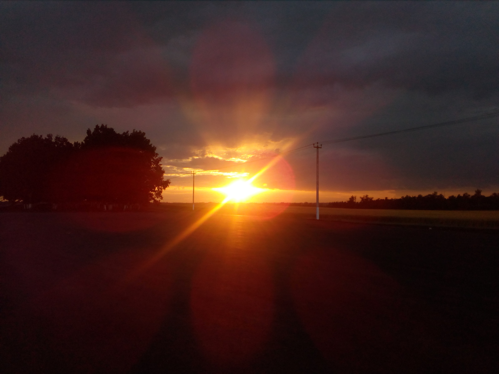 Lipetsk region sunset. - My, The photo, Sunset