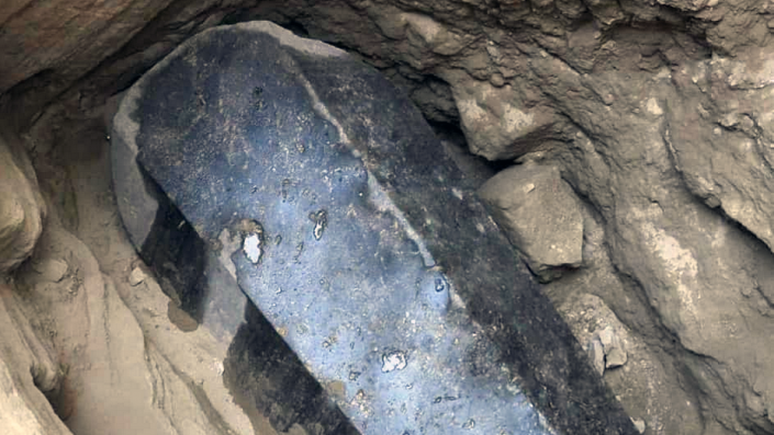 Mysterious black sarcophagus to be raised to the surface in Egypt - Ancient Egypt, Alexandria, Sarcophagus, Not mine