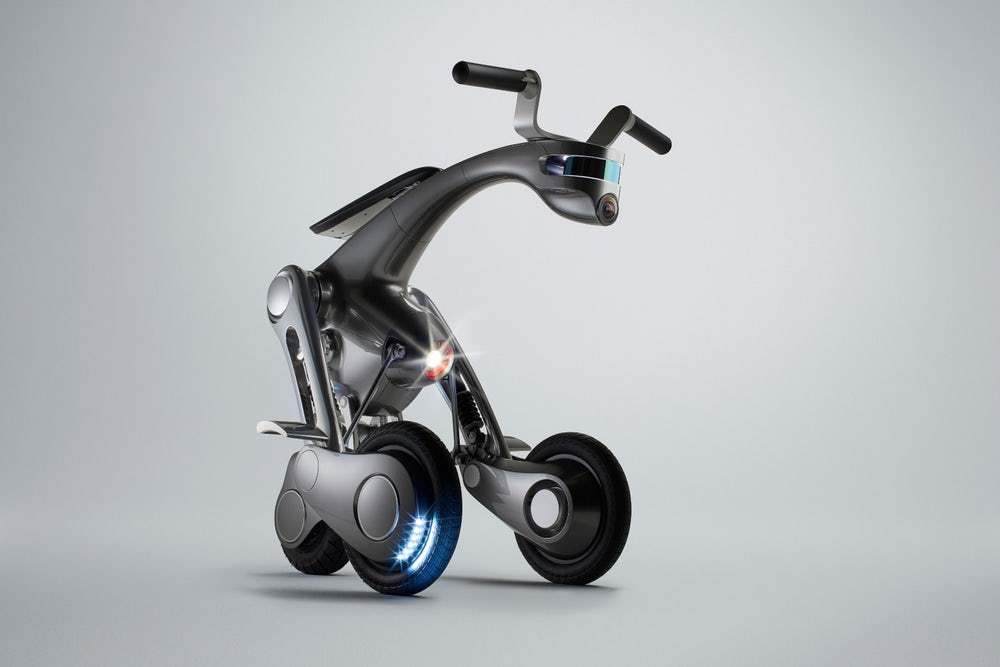 Smart scooter - CanguRo can ride you or follow you around. - Scooter, Android, , Video, Longpost