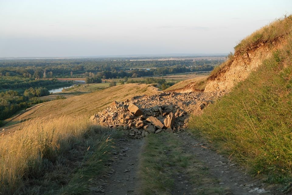 Monument of nature near Orenburg is being destroyed - No rating, Orenburg, , Natural monument, Longpost