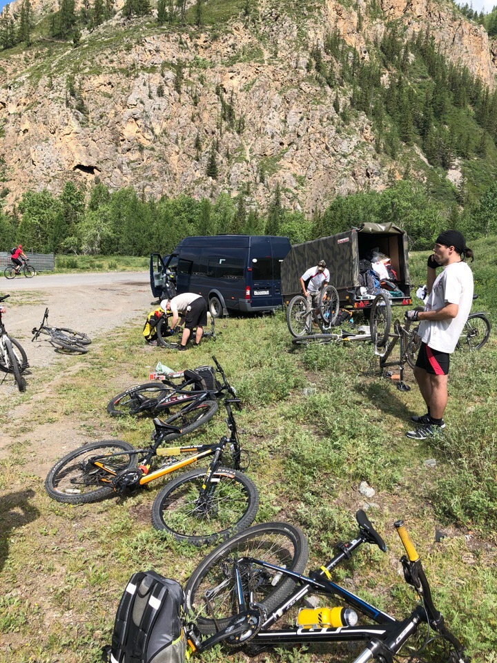 My first light bike trip in Altai. - My, A bike, Novosibirsk, Mountain Altai, Travelers, Longpost, Barnaul, Altai Republic