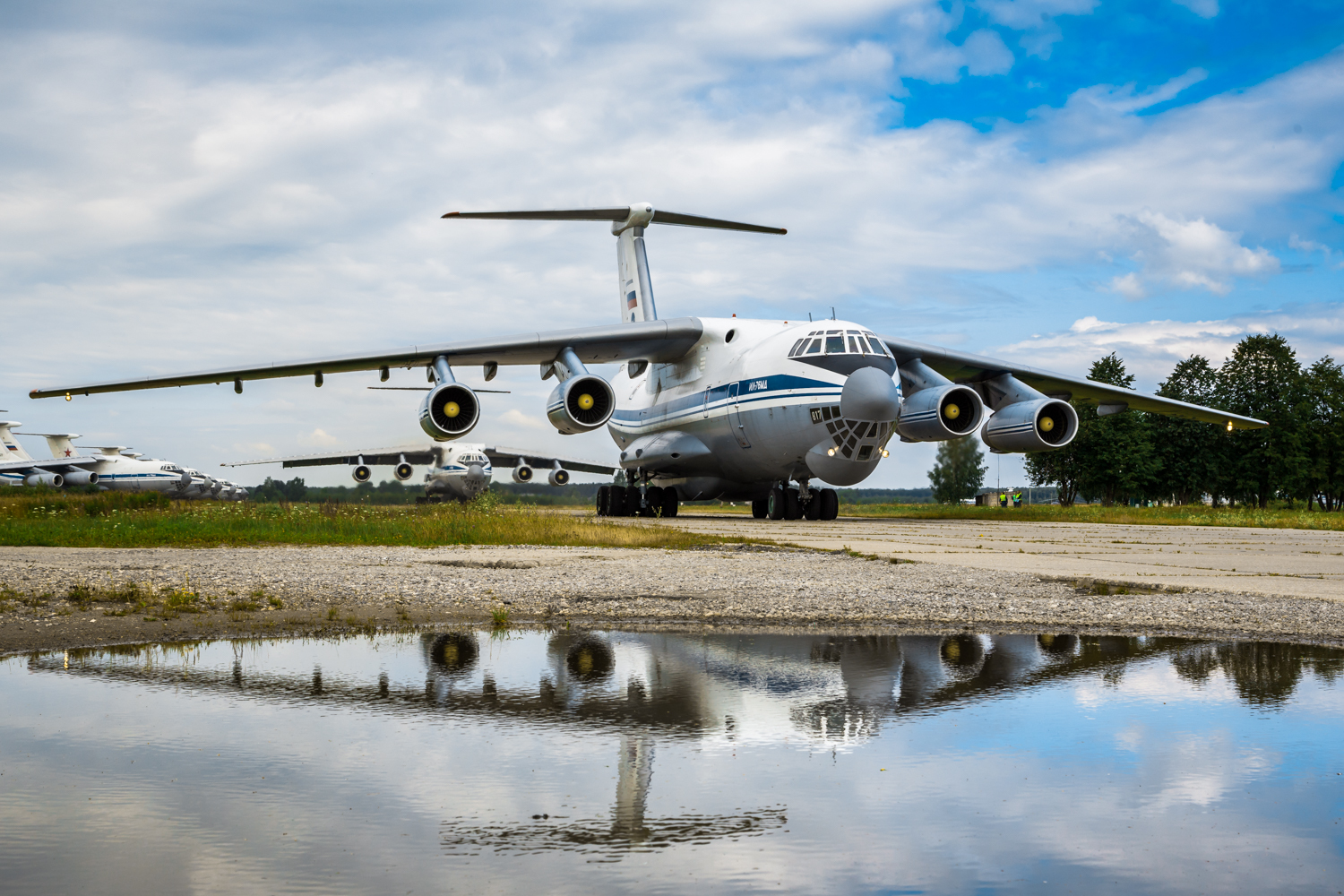 Ivanovo and a lot of IL-76 - My, Airborne forces, IL-76, Aviation, Ivanovo, Longpost