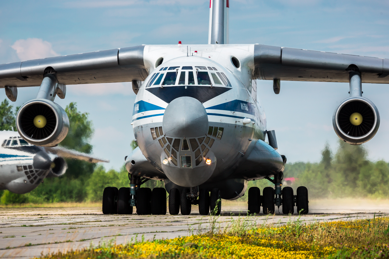 Ivanovo and a lot of IL-76 - My, Airborne forces, IL-76, Aviation, Ivanovo, Longpost