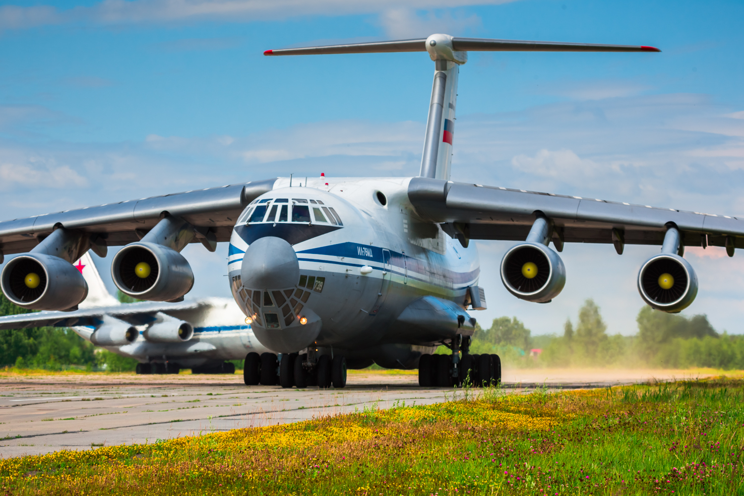 Ivanovo and a lot of IL-76 - My, Airborne forces, IL-76, Aviation, Ivanovo, Longpost