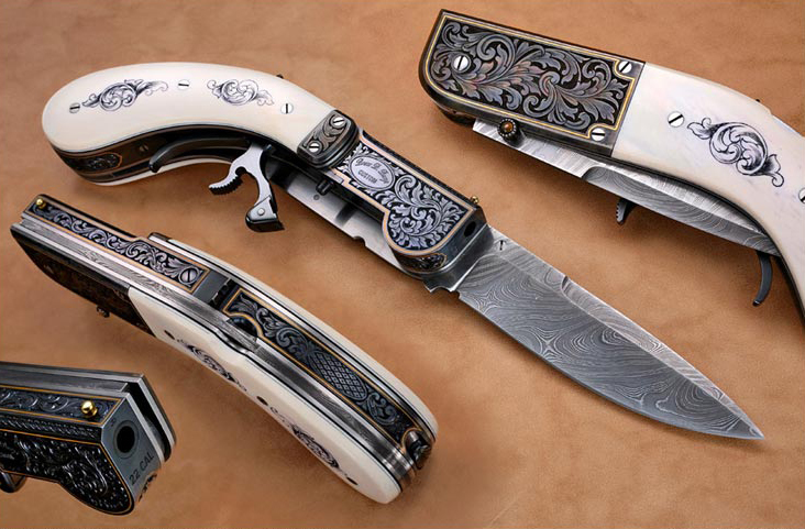 A little thrill in your feed. - Weapon, Knife, Gunsmiths, Longpost