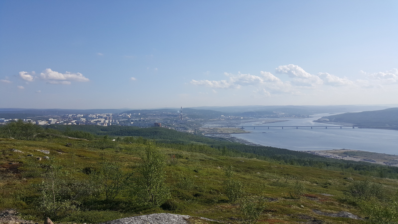 Hitch-hiking. Murmansk. - My, Hitch-hiking, Murmansk, Without processing, Samsung Galaxy S6 Edge, Travel across Russia, Longpost