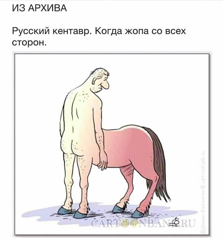 Russian centaur. - Centaur, Humor