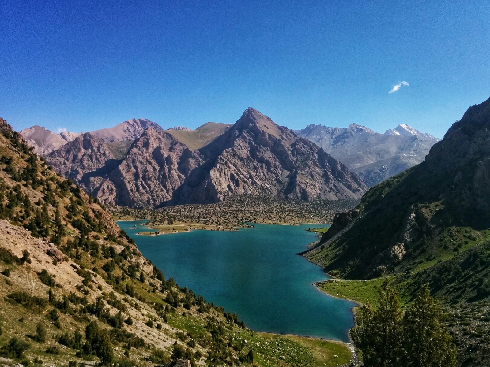 Фанские горы. Озеро Куликалон - Моё, Таджикистан, Mountains, Горы, Озеро, Фотография