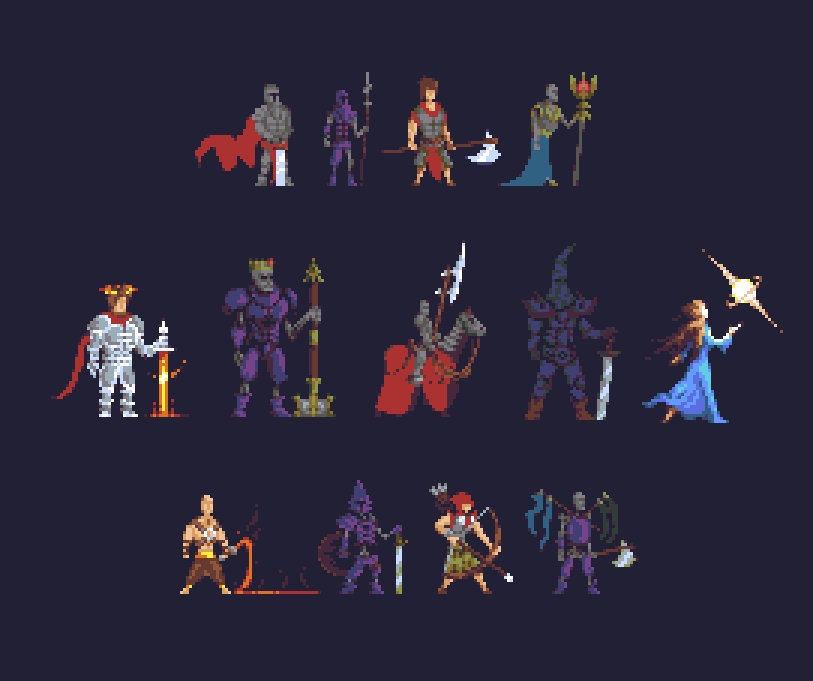 Random units - Drawing, My, Pixel Art