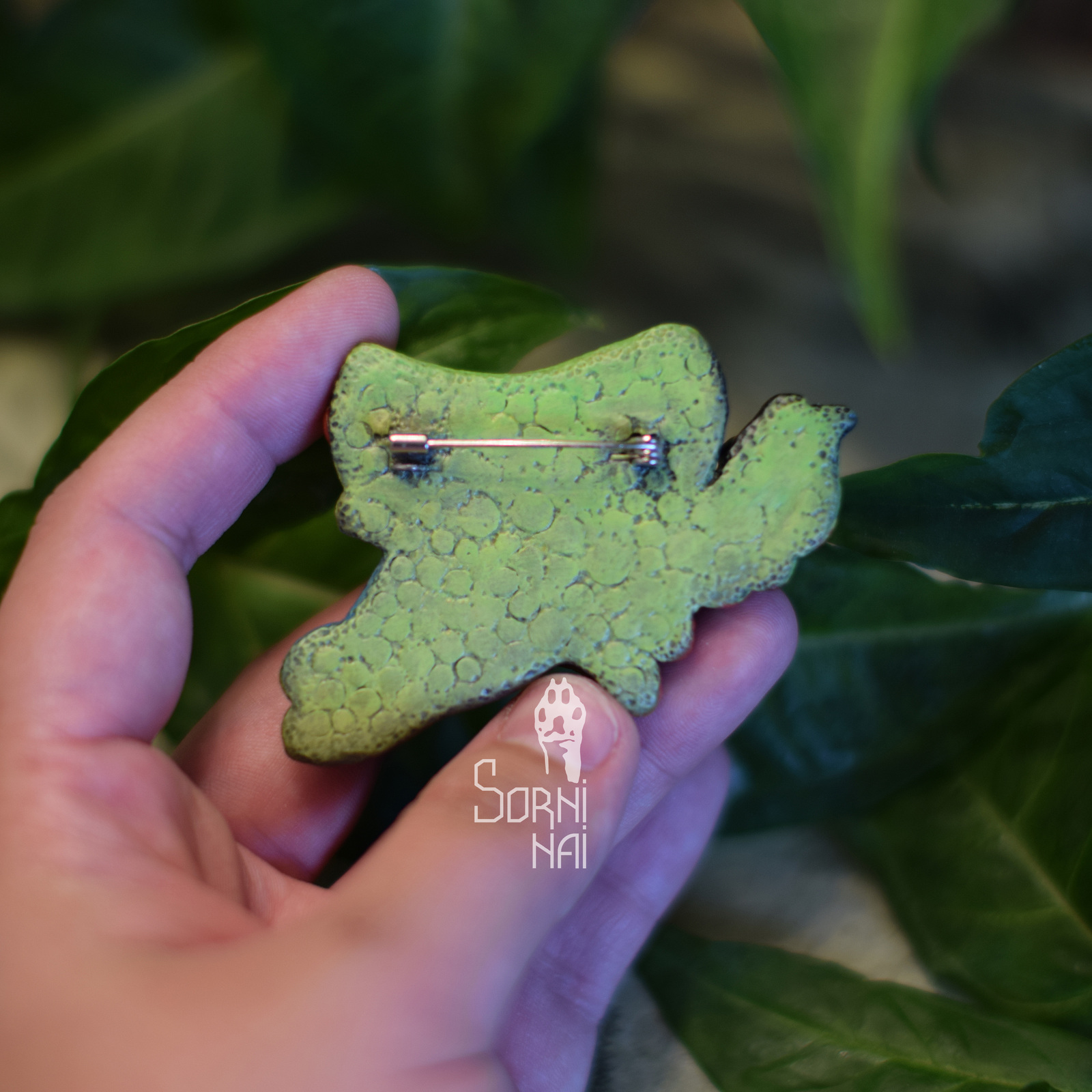 Tree frog - My, Tree frog, Frogs, Polymer clay, Super sculpey, Brooch, Longpost, Supersculpey