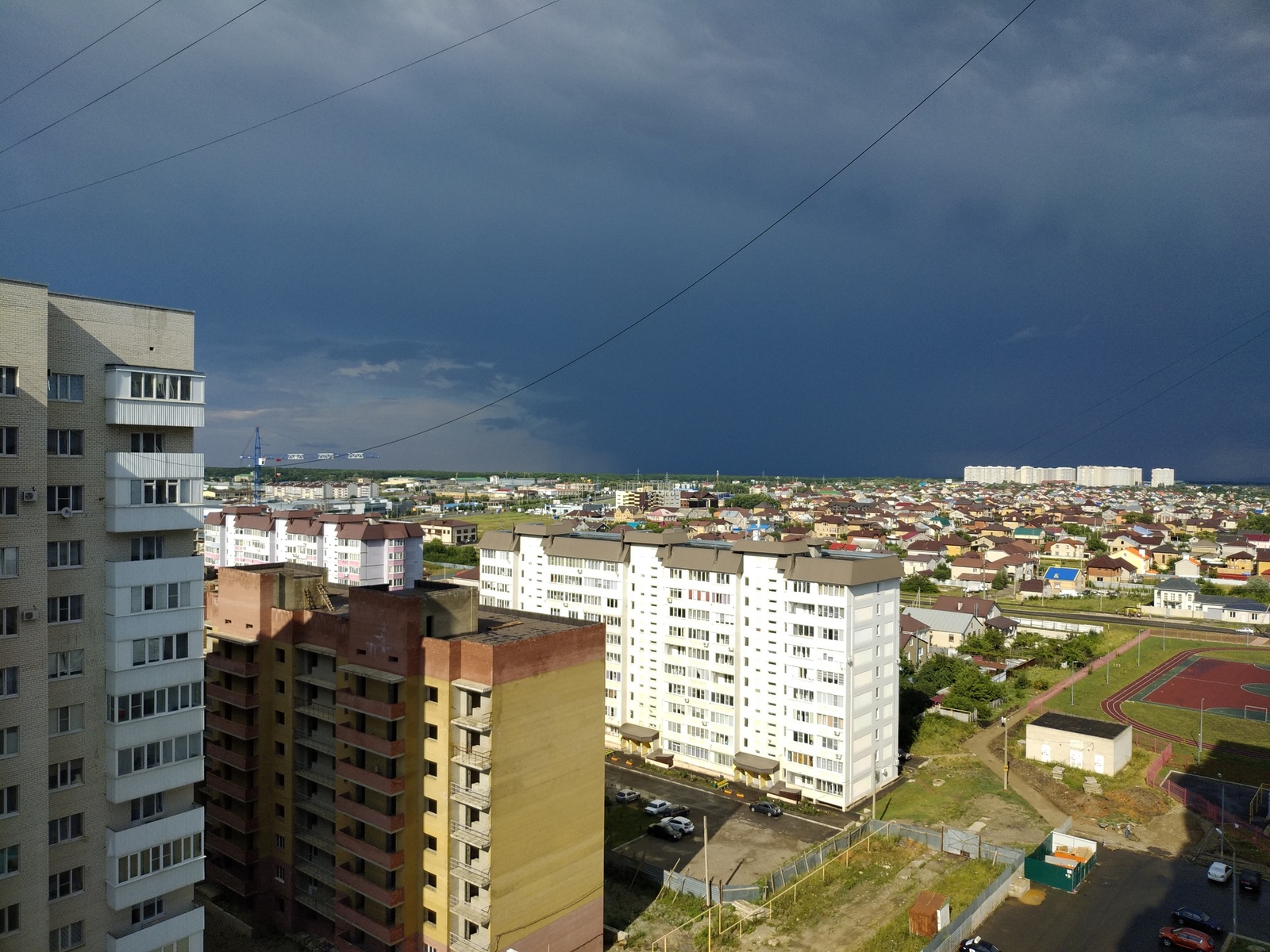 Резкая смена погоды в Ставрополе - Ставрополь, Ливень, Град, Длиннопост