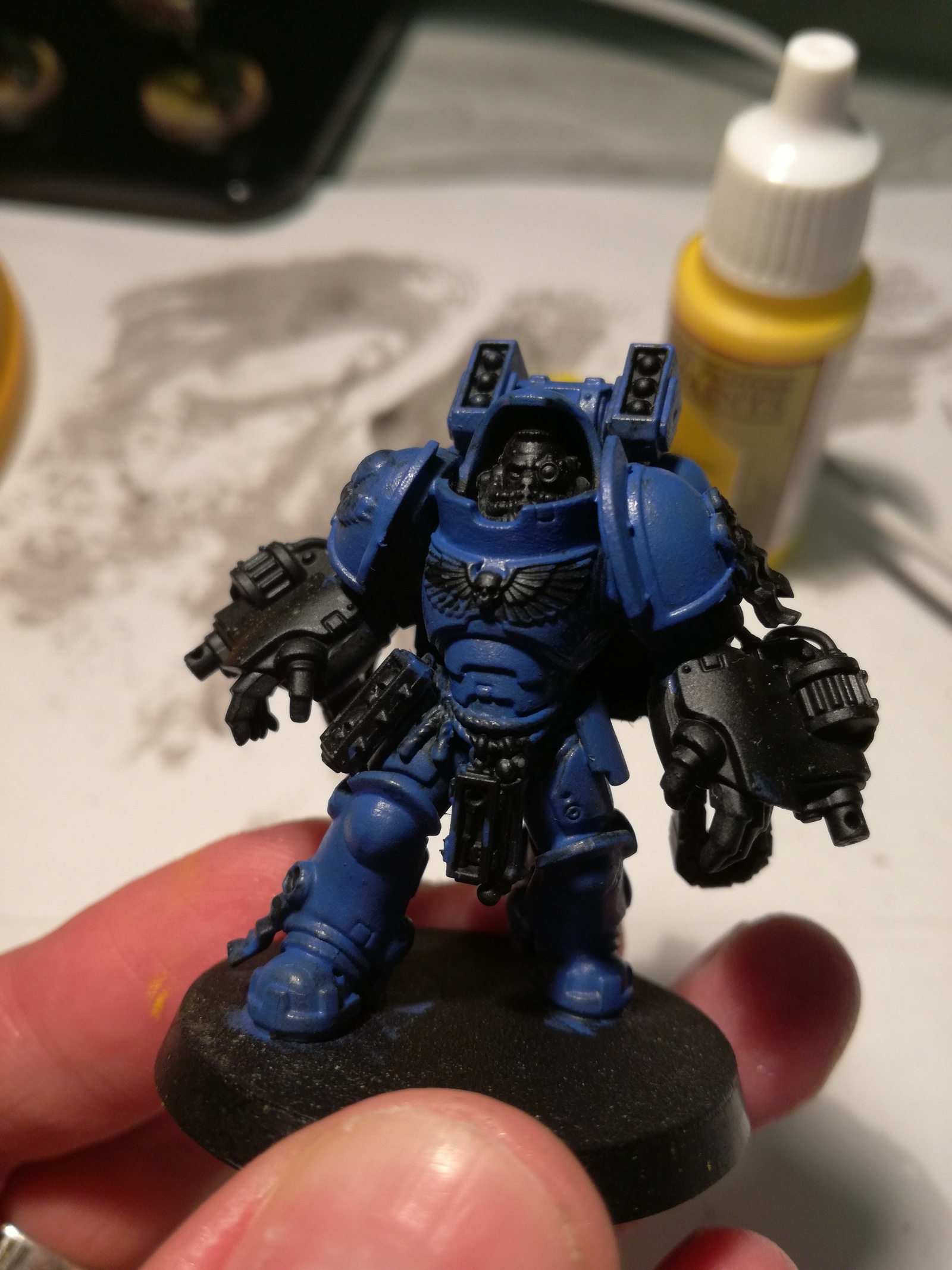 The first coating is just class! (long post) - My, Warhammer 40k, Hobby, First time, Wh miniatures, Longpost