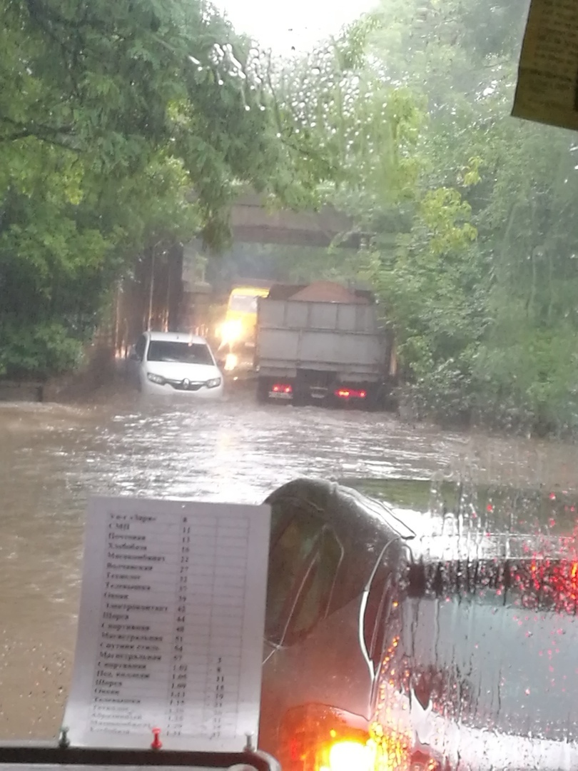 When they couldn't fly to Venice on vacation, but Venice came up on its own - Belgorod, Rain, , Video, Longpost, Flood