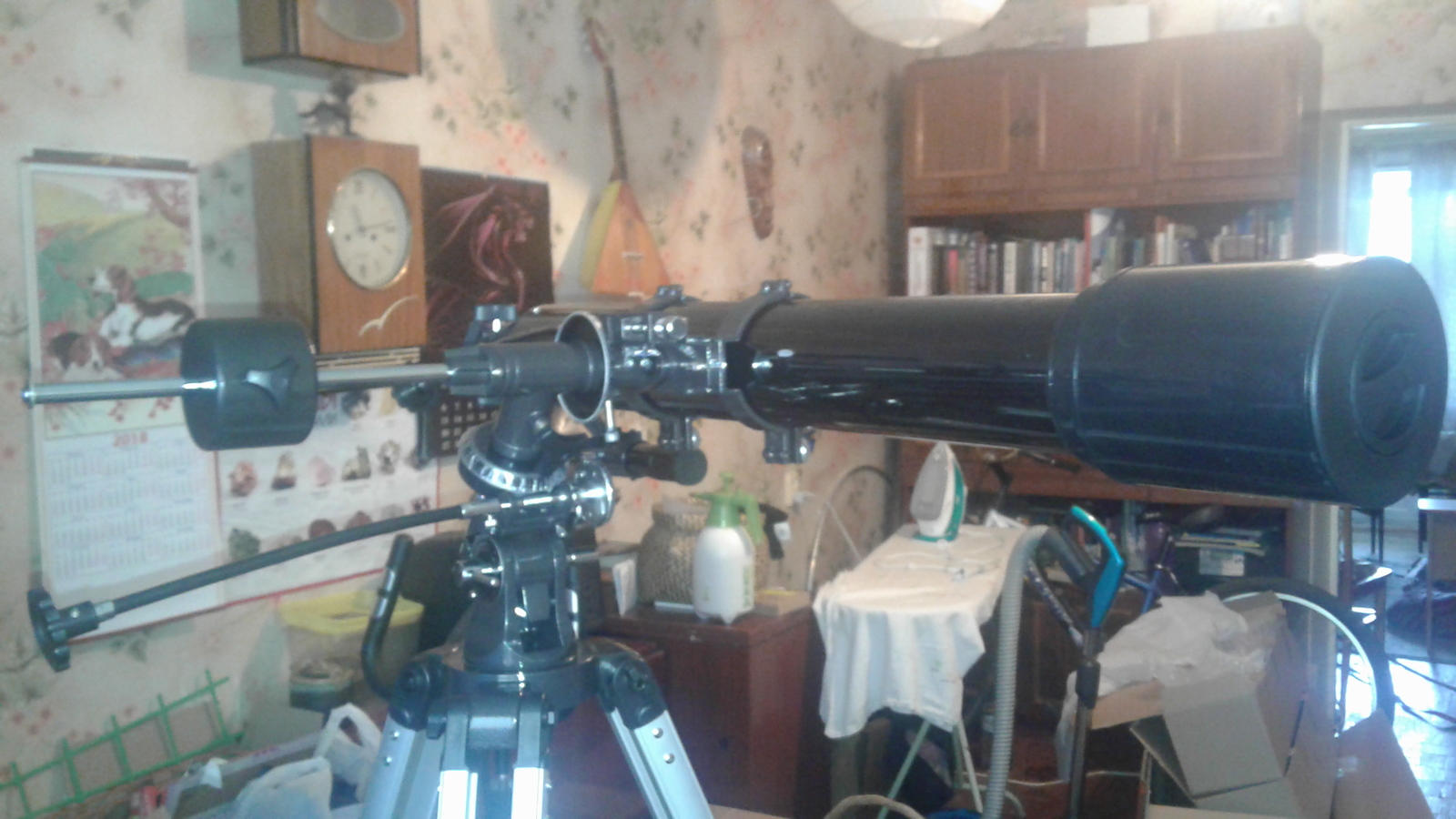 Unboxing and assembly... of the telescope. - My, Unboxing, Telescope, , , First post, Longpost