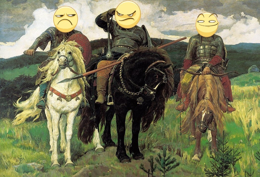 In honor of Emoji Day, the NGS decided to “modernize” famous paintings a bit and give their characters new emotions with the help of emoji stickers - Emoji, Painting, Modern Art, Longpost