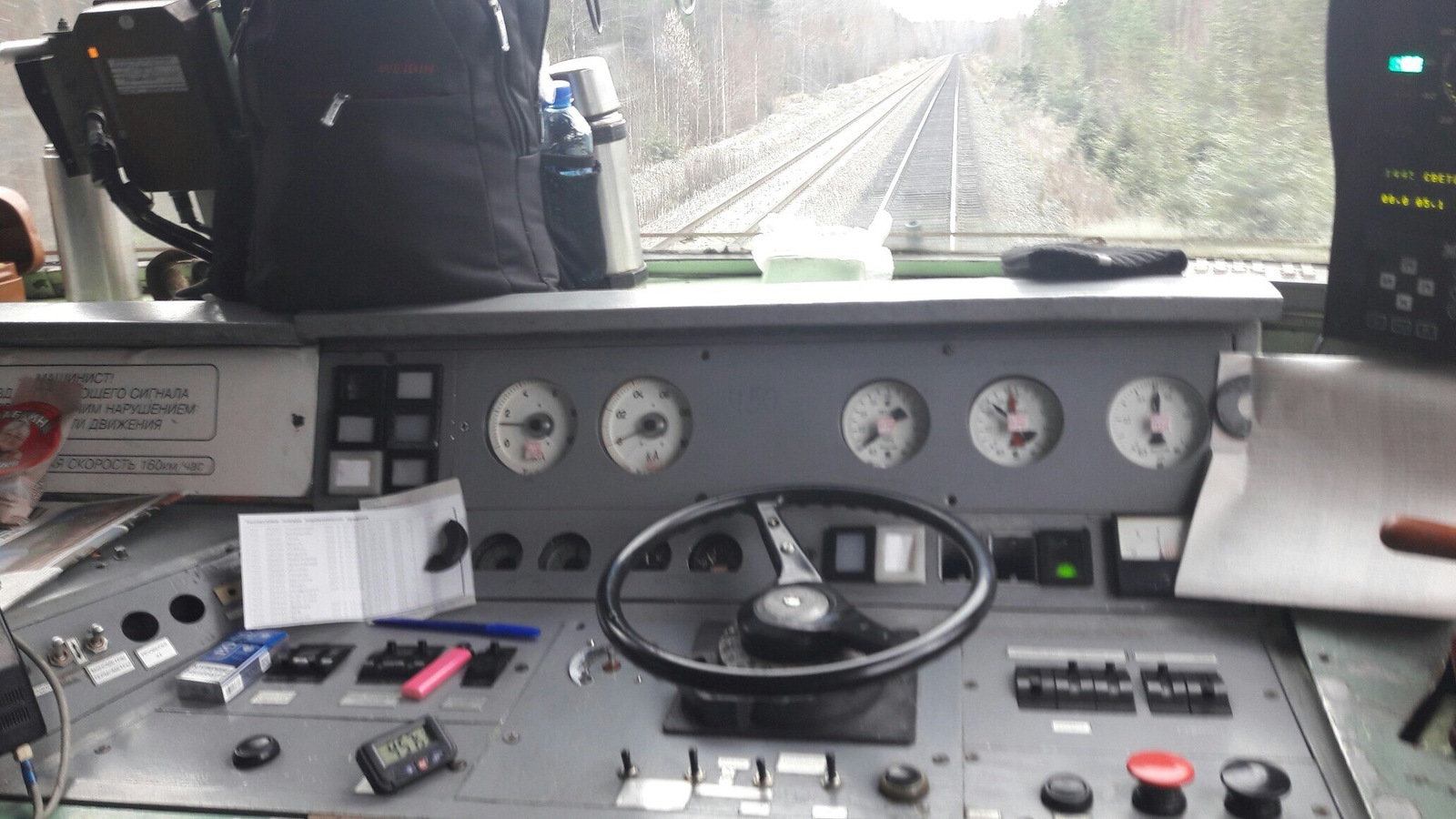 Through the eyes of the driver n.2 - My, Railway, View from the cockpit, beauty, , Longpost