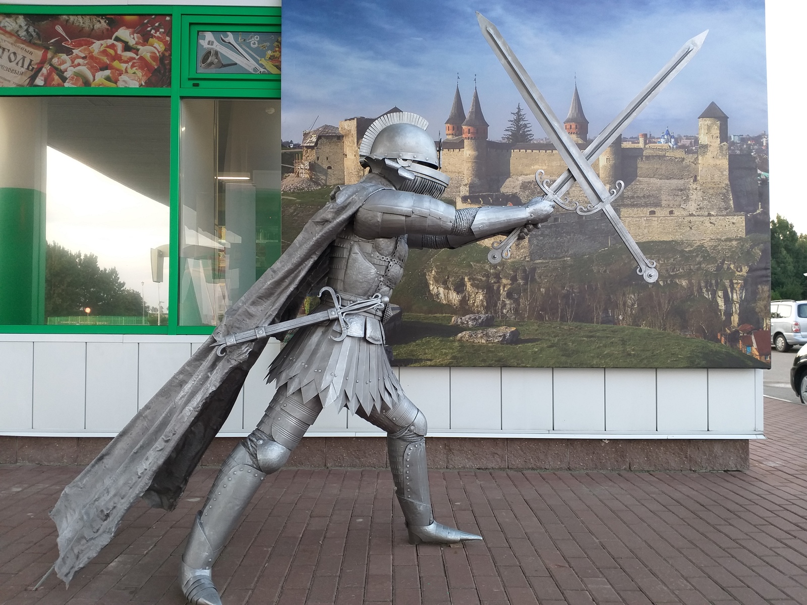 Forged Knight - My, Forging, Artist, Sculpture, Knight, Republic of Belarus, Art, Longpost, Knights