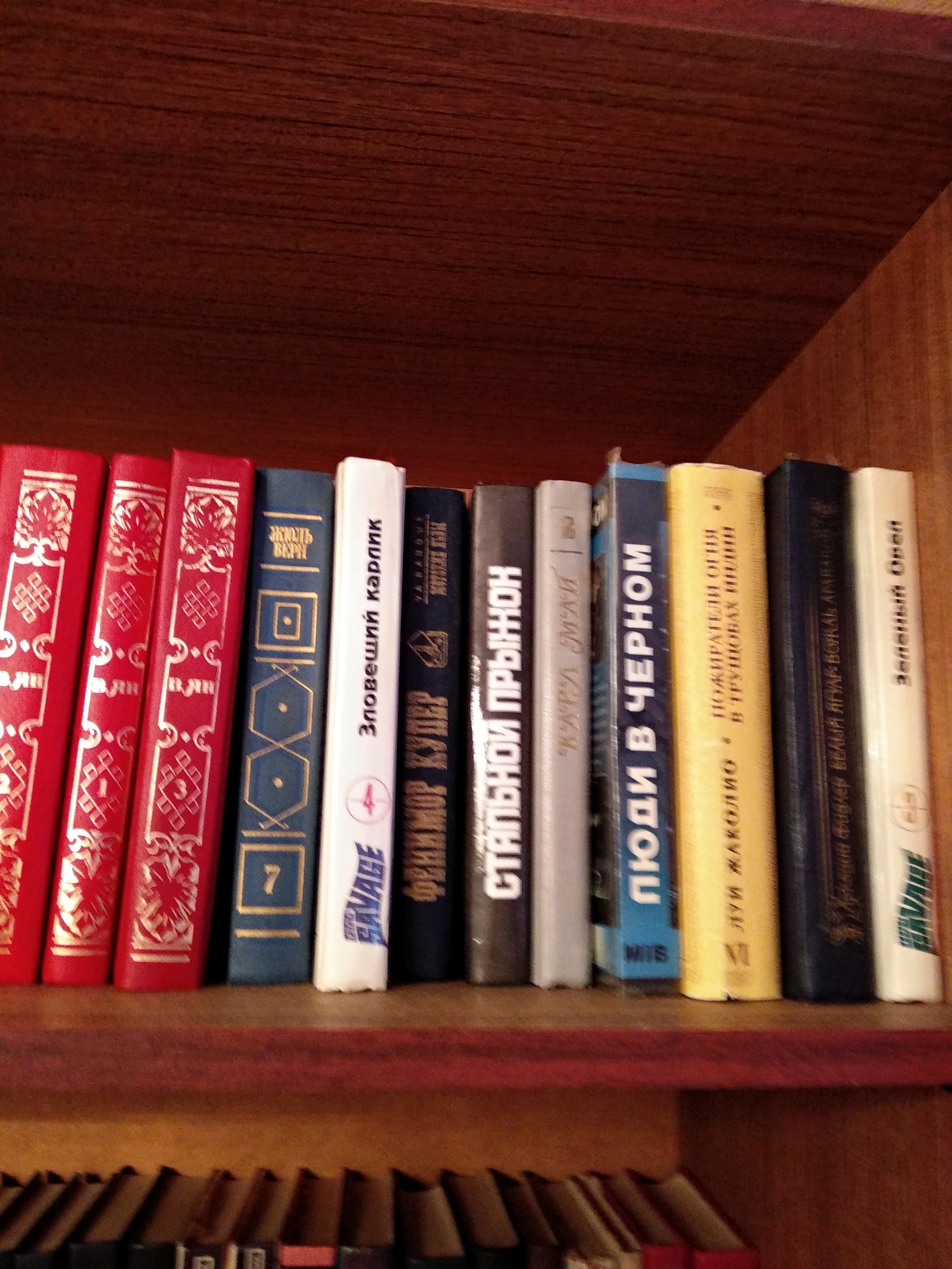 Shelves with books - My, Grandmother, Grandfather, Longpost