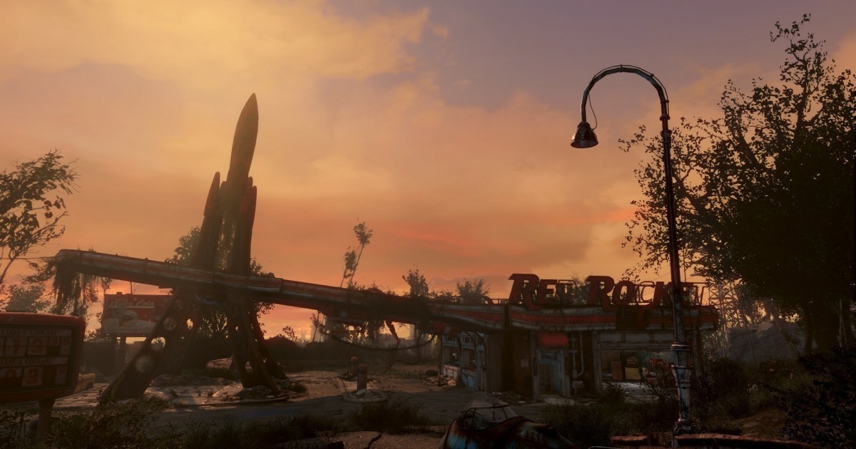 Fallout world. - My, Longpost, Fallout, Fallout 4, The photo, Screenshot