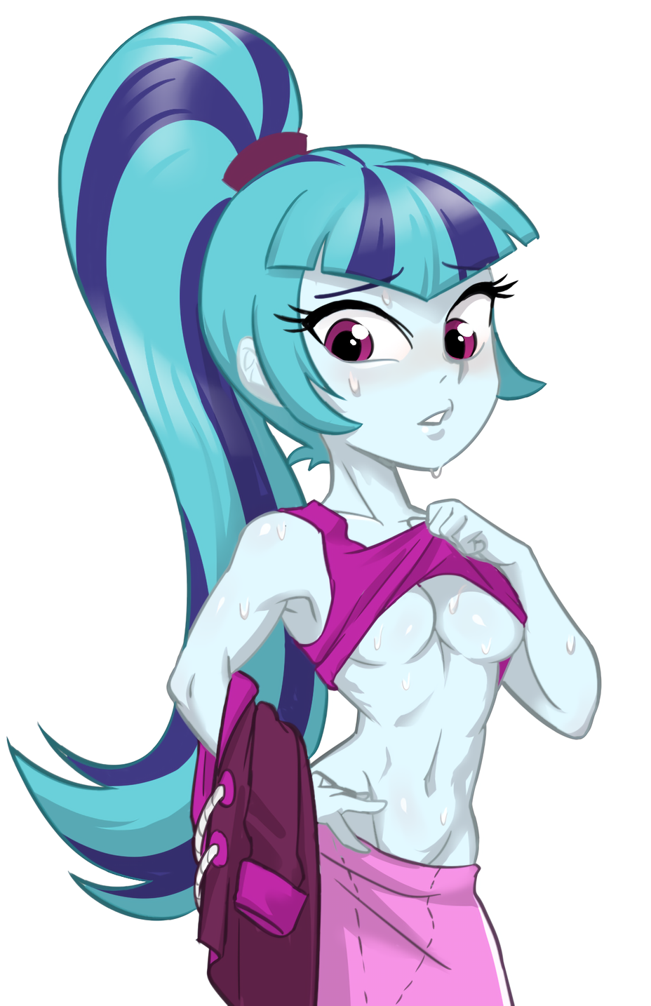 Summer - NSFW, My little pony, Sonata dusk, Equestria girls, MLP Suggestive, Ta-Na