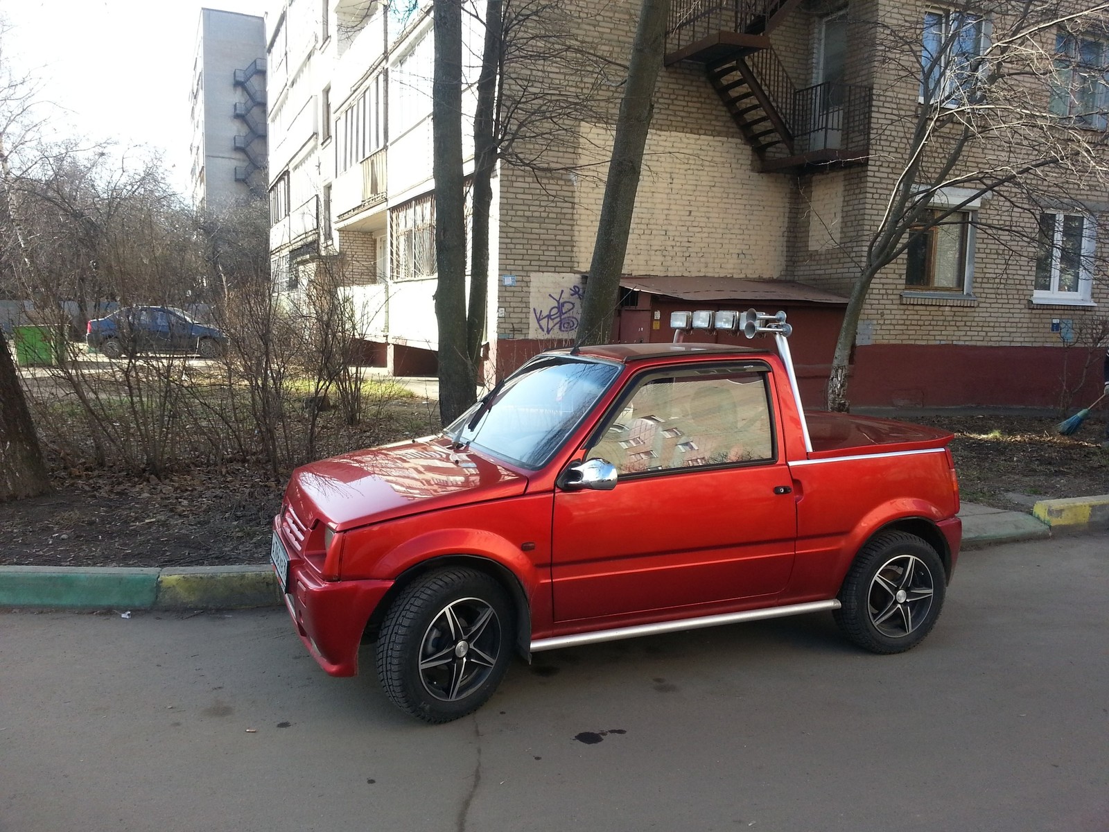 Another pickup truck from Oka! - My, Oka, Pickup, Podolsk