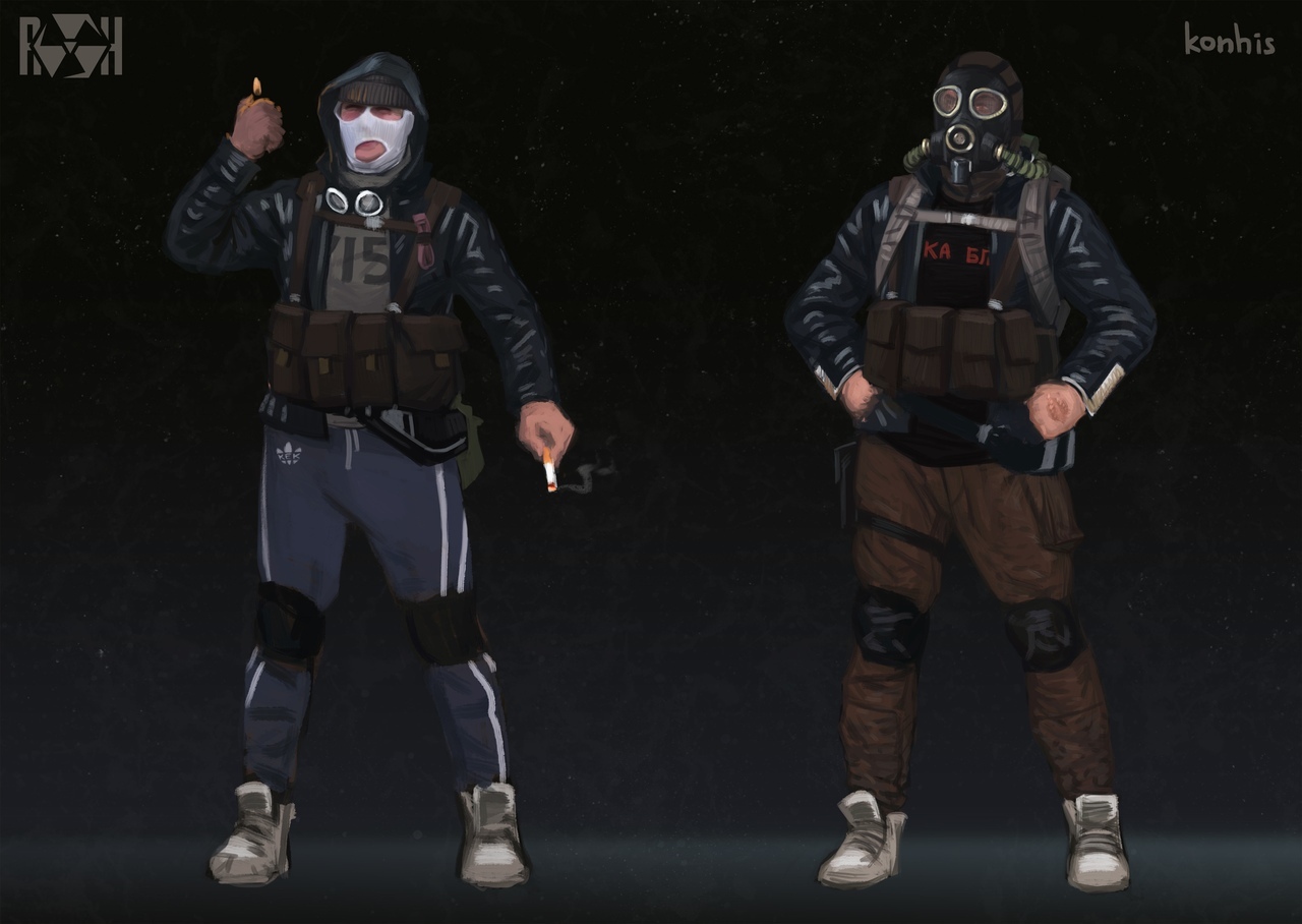 Ray Of Hope, character concepts. - Ray of Hope, Stalker, Development of, Concept Art, Longpost